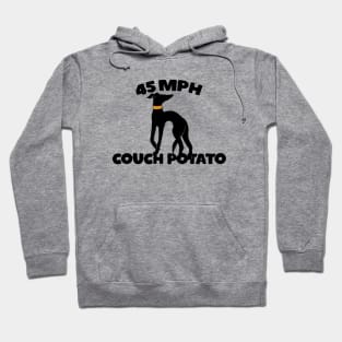 45 MPH couch potato Hoodie